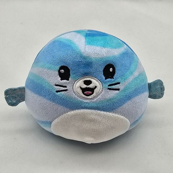 Squishmallows Noah The Seal Scented Plush Kellytoy Mystery Squad Series, 6" Tall - Picture 1 of 11